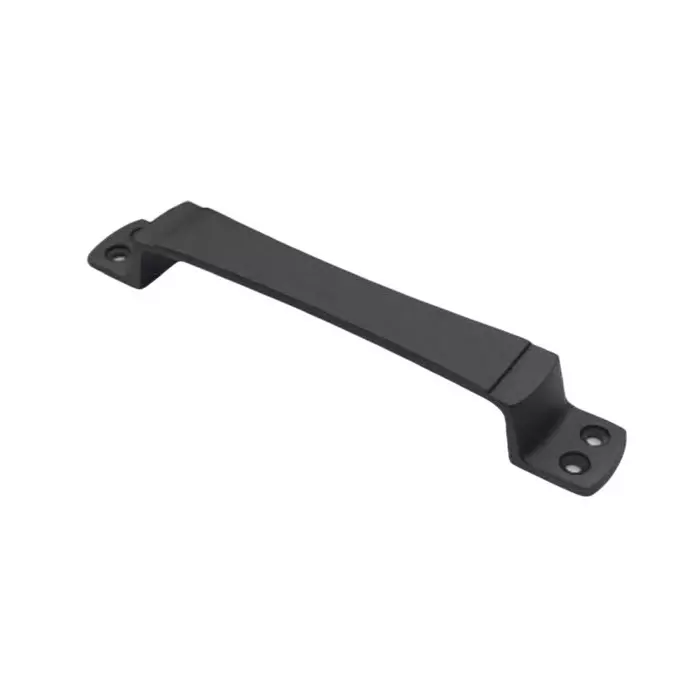 PRADO Front Screw Handle 152 mm (6 inch) Size for Door & Compartments, 010 BLACK
