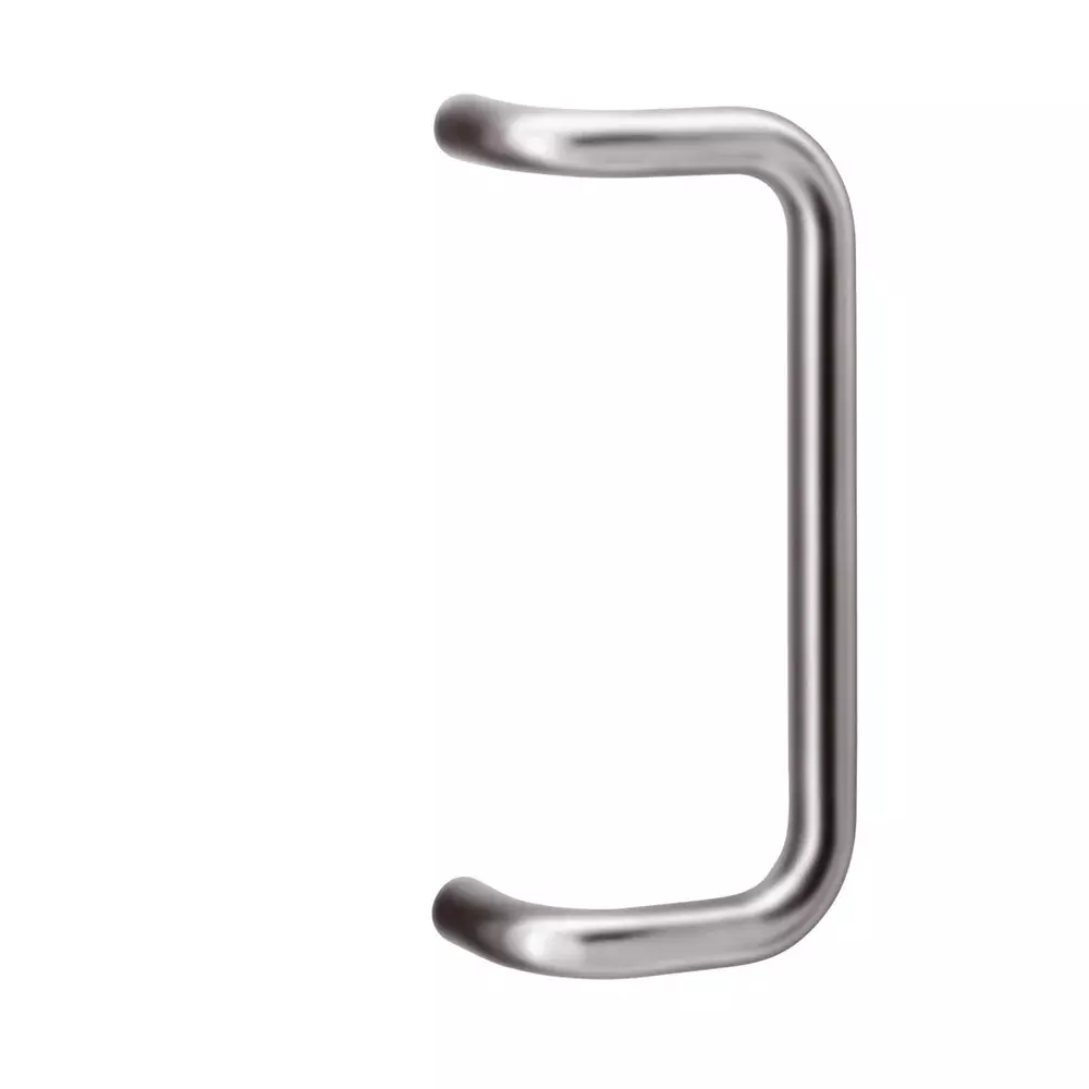 AIDO XL-C Offset Pull Handle D-Type Satin Stainless Steel Finish 25 mm Dia SS 304, XL-C 3058