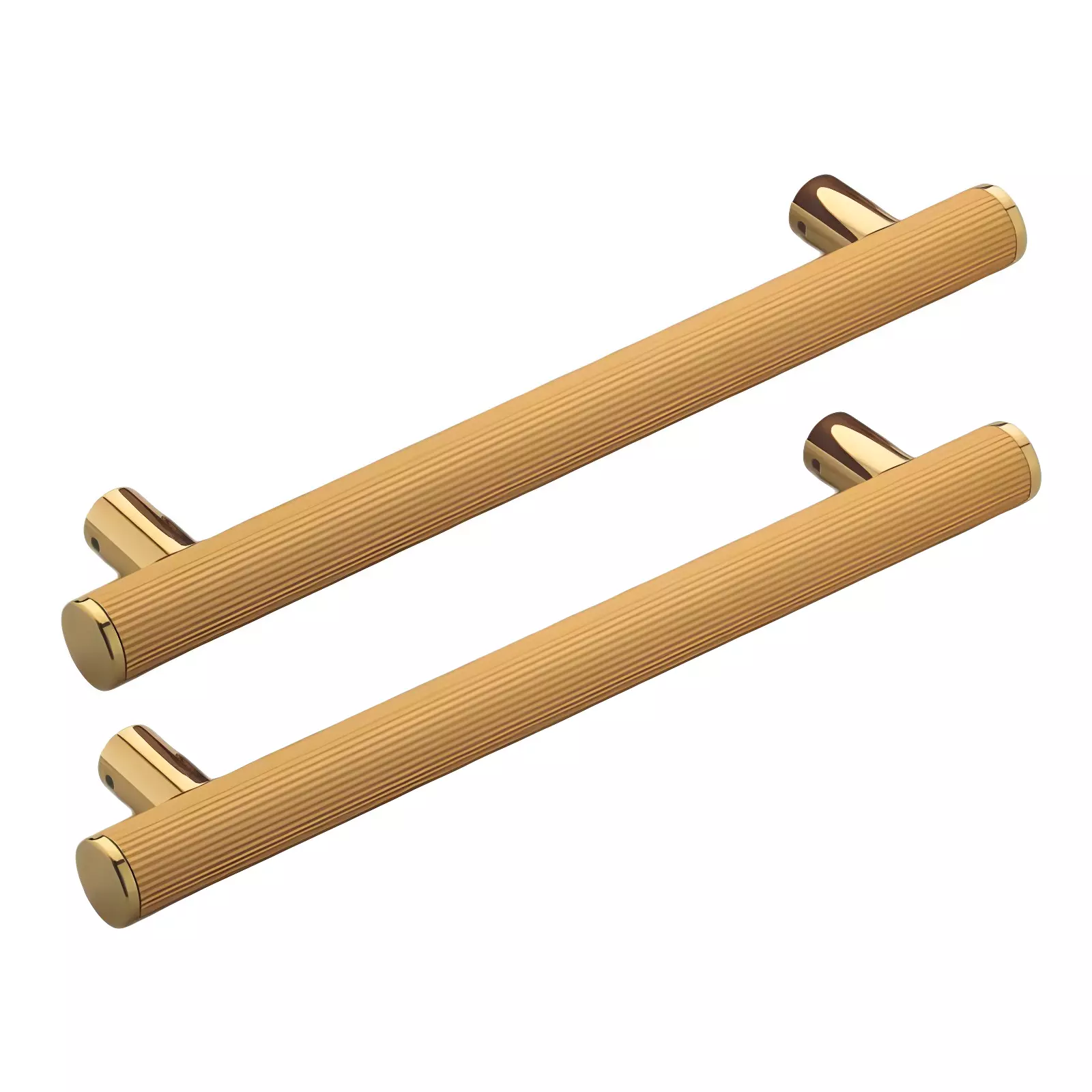 Altitude Main Door Pull Handle Lavish Series Size 300 mm in Metal Body PVD Gold Finish for Residential & Commercial Space (Set of 2)