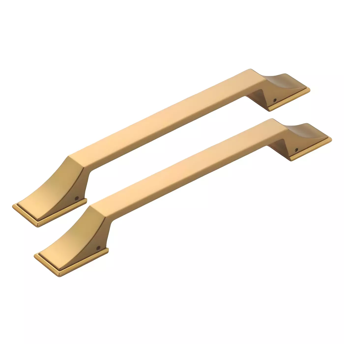 Altitude Main Door Pull Handle Ripon Series Size 300 mm in Metal Body M.Gold/PVD Gold Finish for Residential & Commercial Space (Set of 2)