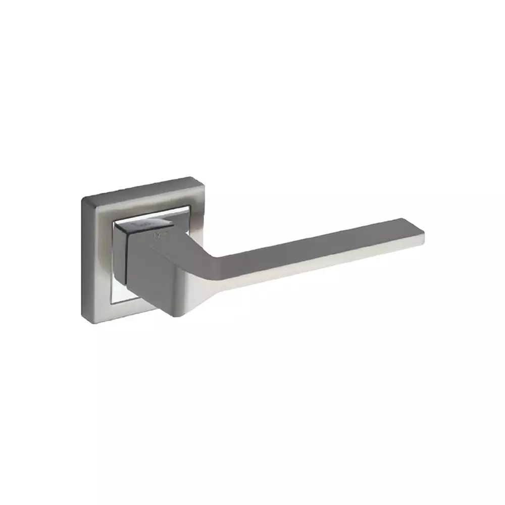 GODREJ NEH 16 Rose Handle 28-40 mm Door Thickness Satin Steel Finish, 5994