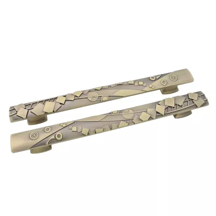 DORIO Dollar Pull Handle Antique Finish W35/CC300/L420 mm, DC-517 (1 Pair)