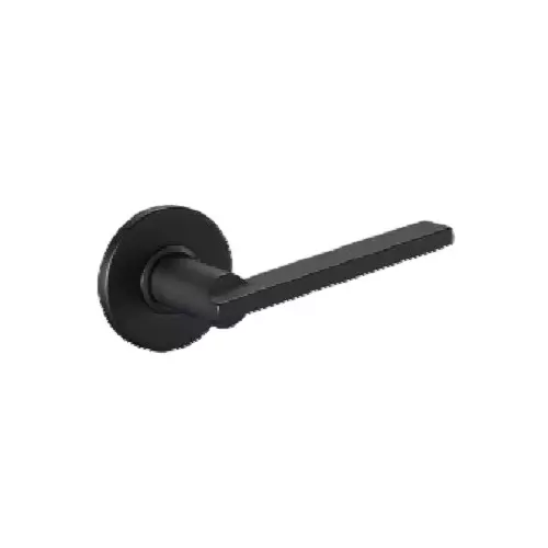 DORMA Solid Lever Handle With Ultra Slim Rose And Escutcheons Quebec Designer Matt Finish, 9126114
