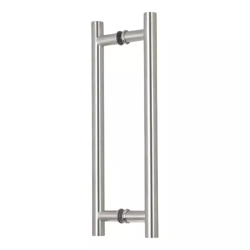 Hettich Back to Back Pull Handles HPH 2330 400 mm CTC Stainless Steel Finish Satin Finish