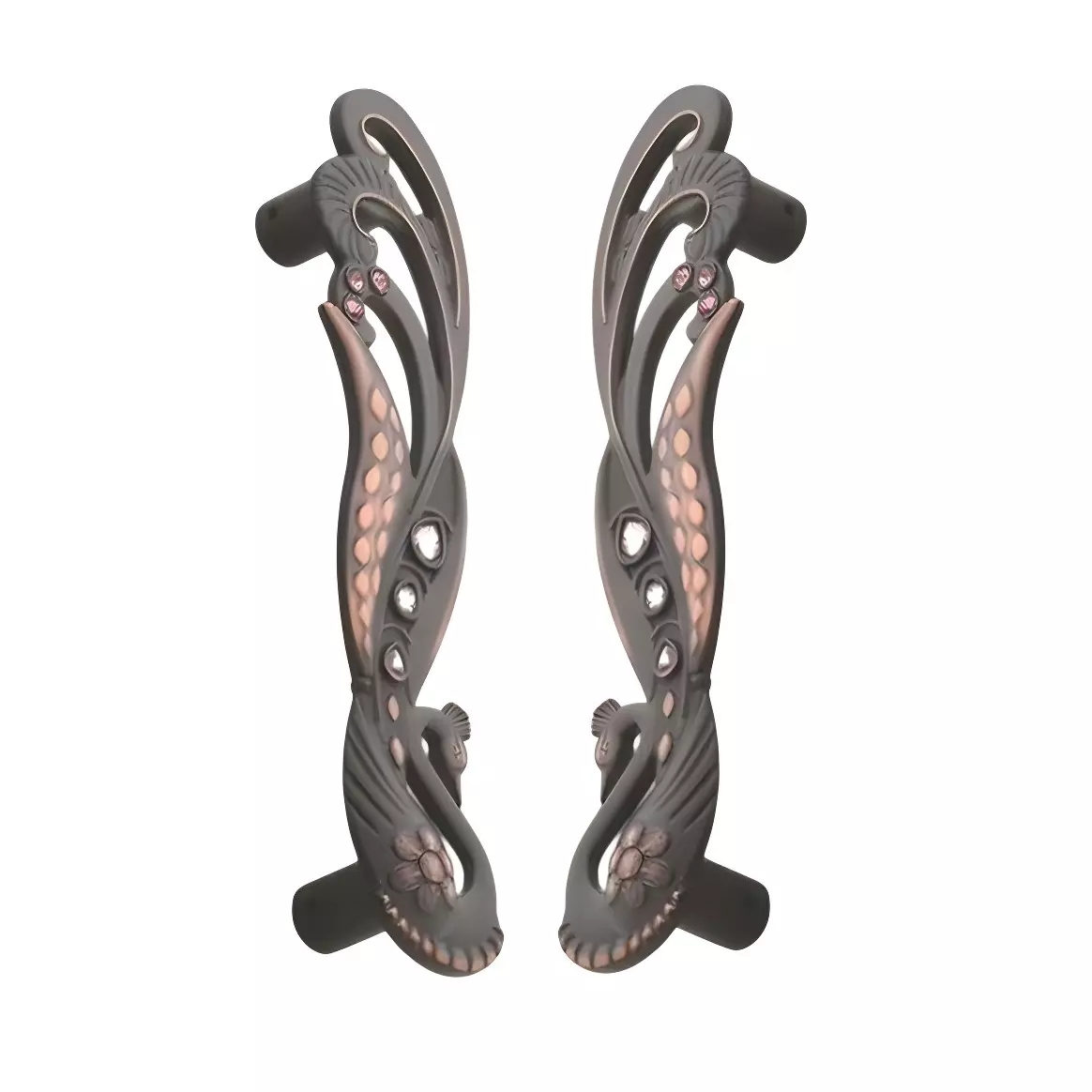 Altitude Main Door Pull Handle Mayur Series in Metal Body for Residential & Commercial Space (Set of 2)