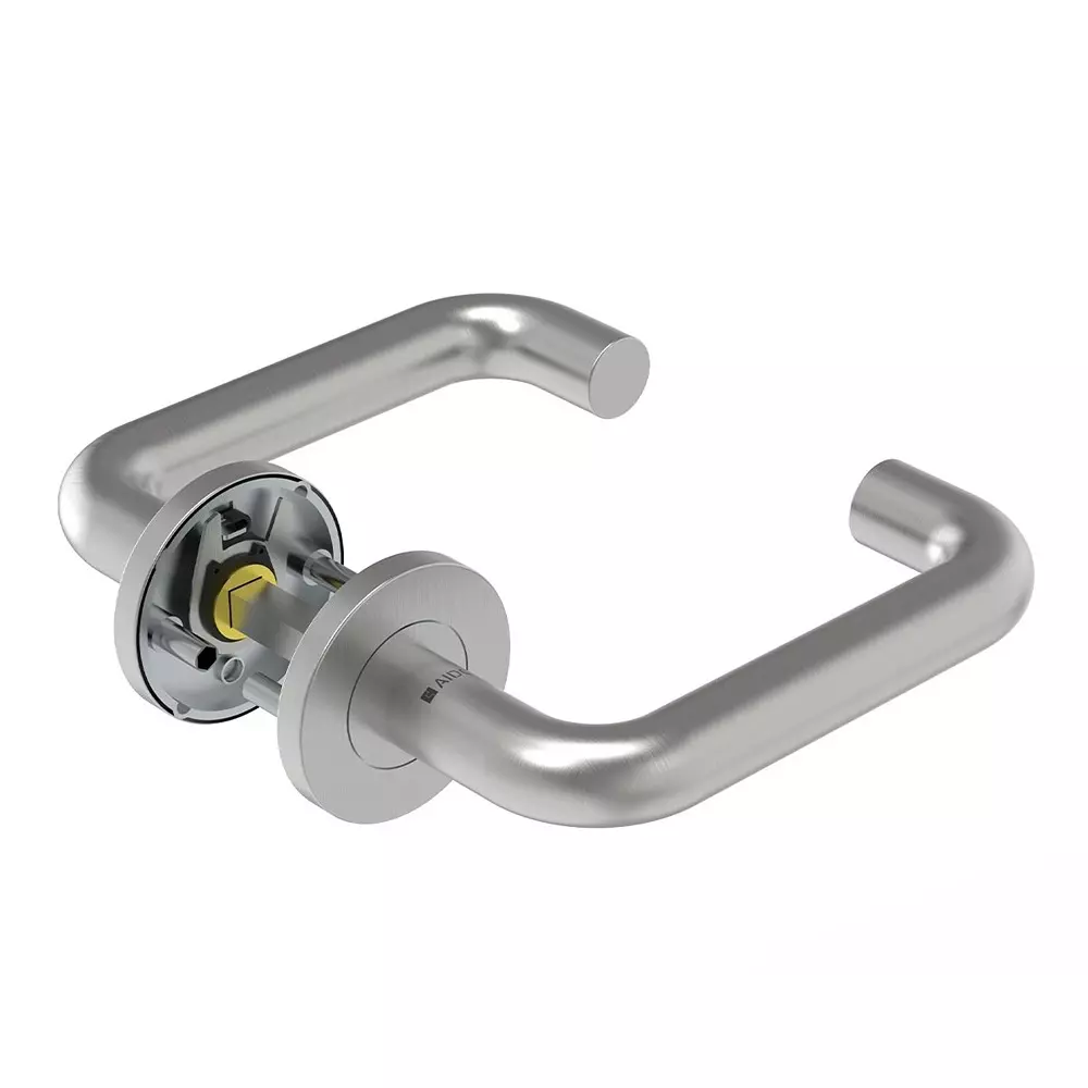 AIDO XL-C Lever Handle Satin Stainless Steel Finish Dia SS 304 8 mm SPindle, XL-C 2001 AM