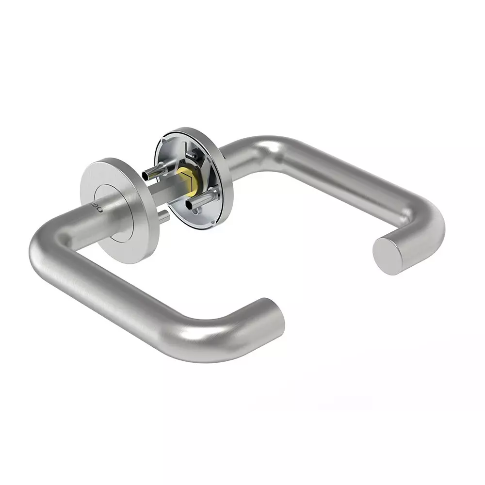 AIDO XL-C Lever Handle Satin Stainless Steel Finish Dia SS 304 8 mm SPindle, XL-C 2001 AM