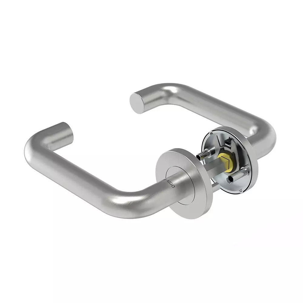 AIDO XL-C Lever Handle Satin Stainless Steel Finish Dia SS 304 8 mm SPindle, XL-C 2001 AM