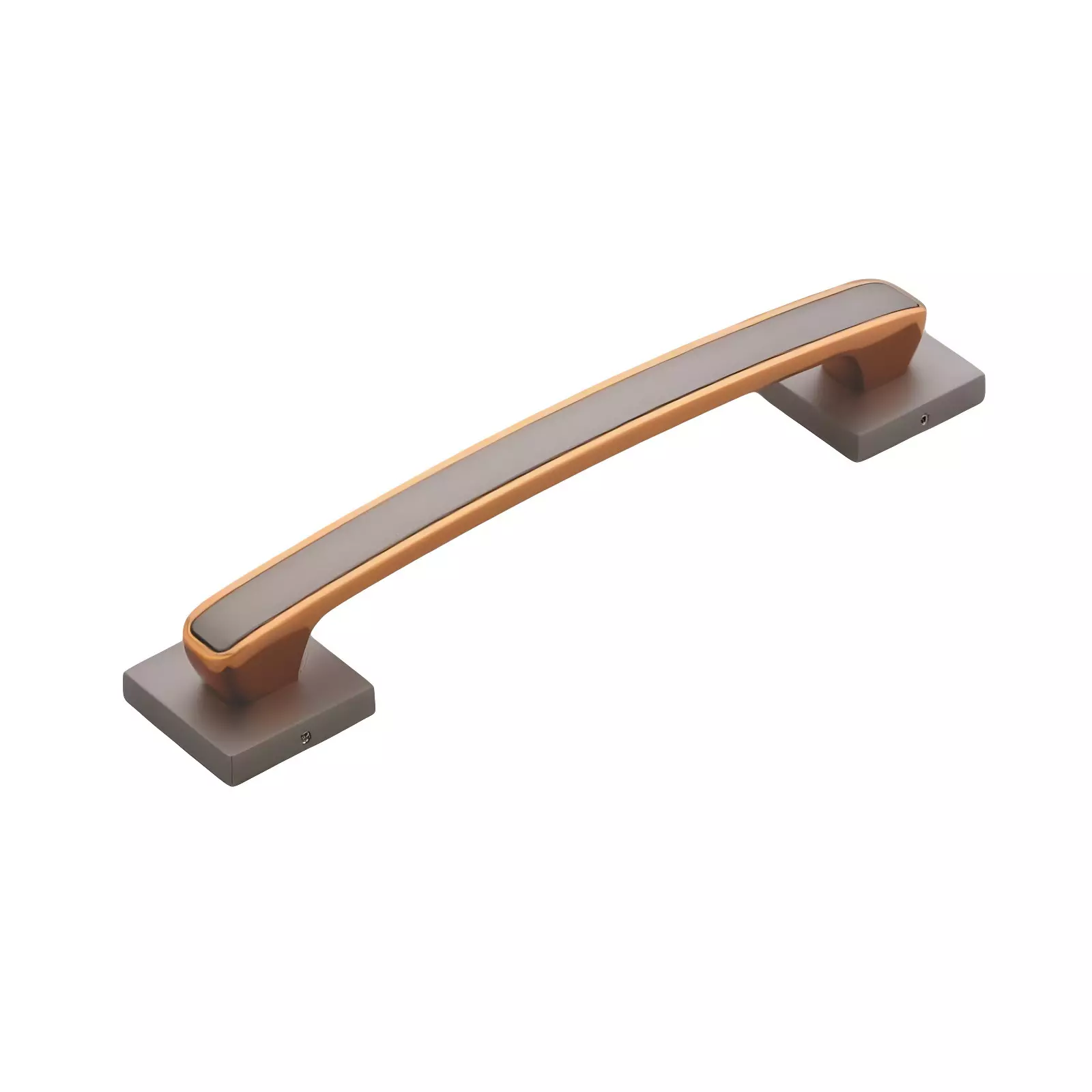 Altitude Conceal Door Pull Handle Cobra Series Size 12 inch (304.8 mm) in Metal Body RG/Black Satin Finish for Residential & Commercial Space