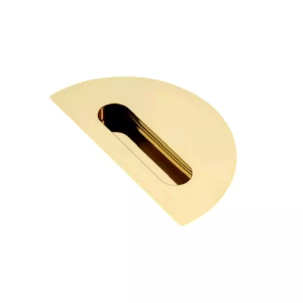 Paras MOON Concealed Sliding Door Handle Stainless Steel 100 mm (4 inch) Hole to Hole Distance PVD Gold Finish, 704