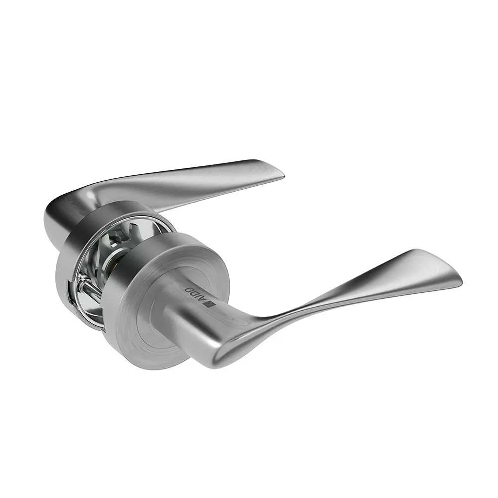 AIDO XL-C 2026 Solid Lever Handle With Round Roses and Escutcheons