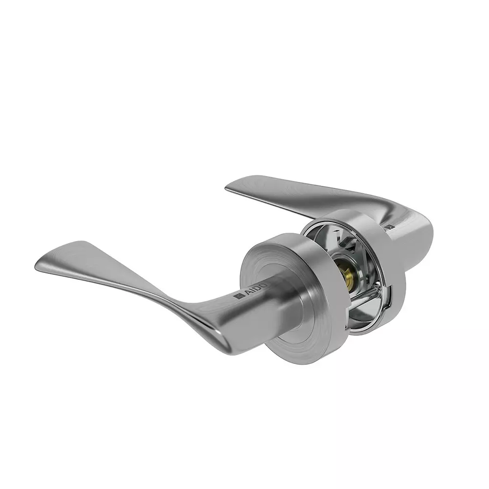 AIDO XL-C 2026 Solid Lever Handle With Round Roses and Escutcheons