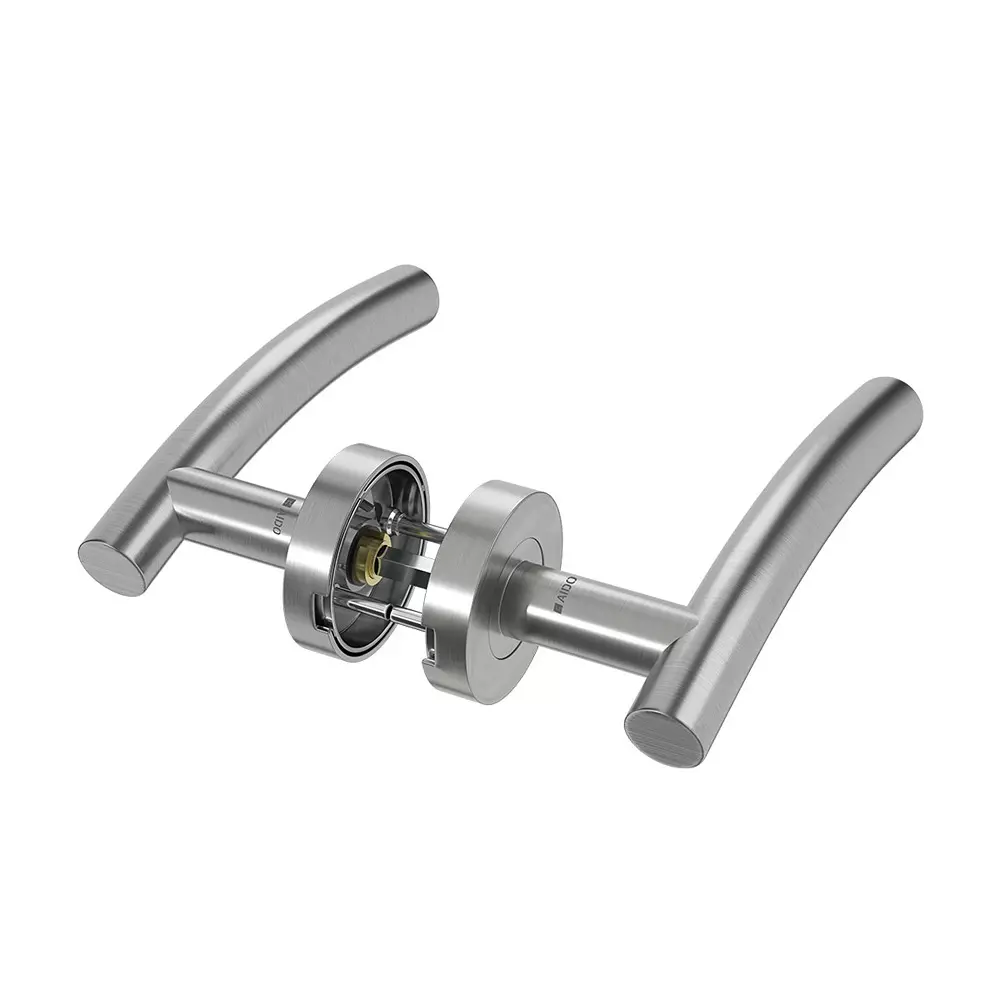 AIDO XL-C 2003 - D3 Hollow Lever Handle With Round Roses and Escutcheons