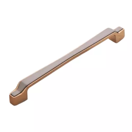 Altitude Metal Cabinet Handle Size 288 mm in RG/Black Satin Finish for Home & Office Furniture, 130