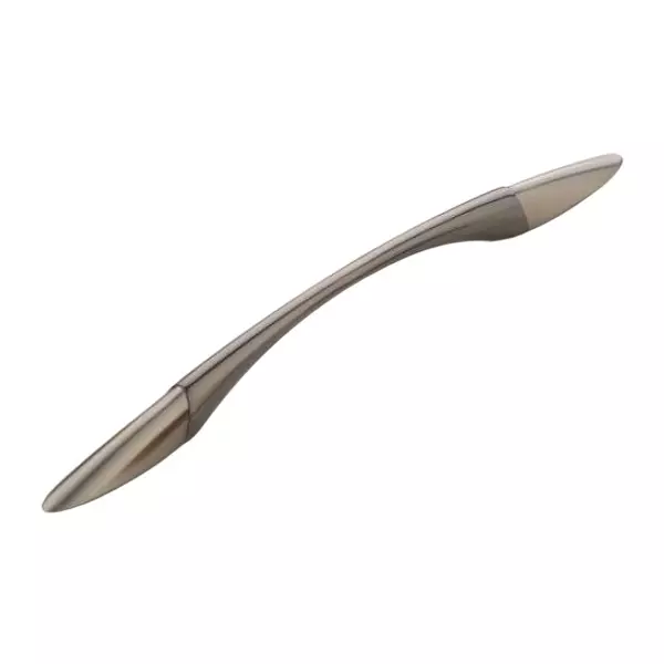 Altitude Cabinet Handle Size 224 mm Metal Body in Black Satin/TT Finish for Home & Office Furniture, 1526