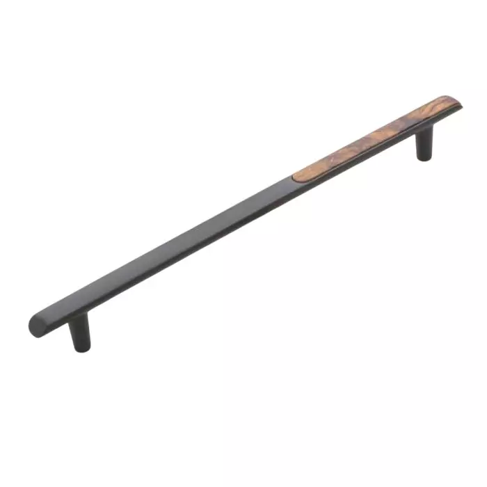 Altitude Cabinet Handle Astor Series Size 192 mm Metal Body in Black Finish for Home & Office Furniture