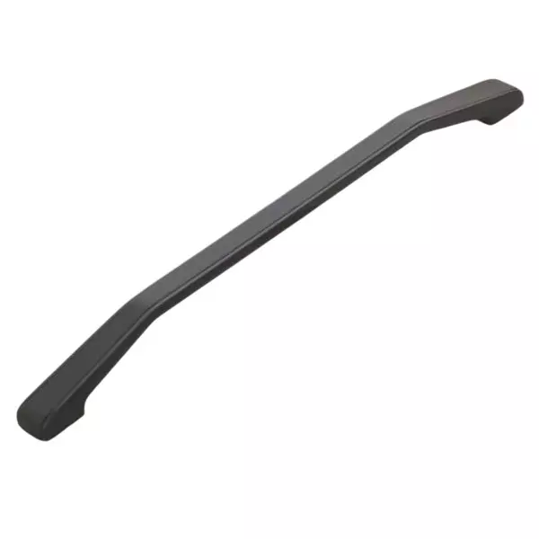 Altitude Cabinet Handle Carey Series Size 96 mm Metal Body in Black/Glossy Finish for Home & Office Furniture