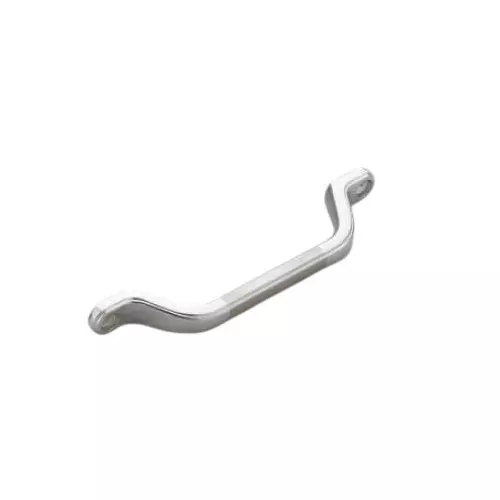 Altitude Cabinet Handle Vivo Sreies Size 96 mm Metal Body CP/TT Finish Front Screw Type for Home & Office Furniture