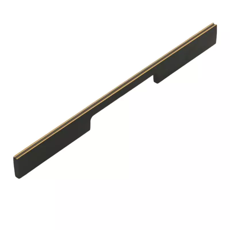 Altitude Wardrobe Handle Size 1184 mm Metal Body Black/AB Finish for Home & Office Furniture, A-3