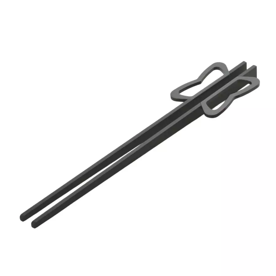 Altitude Wardrobe Handle Butterfly Series Size 450 mm Metal Body Silk Blk/PVD Blk Finish for Home & Office Furniture
