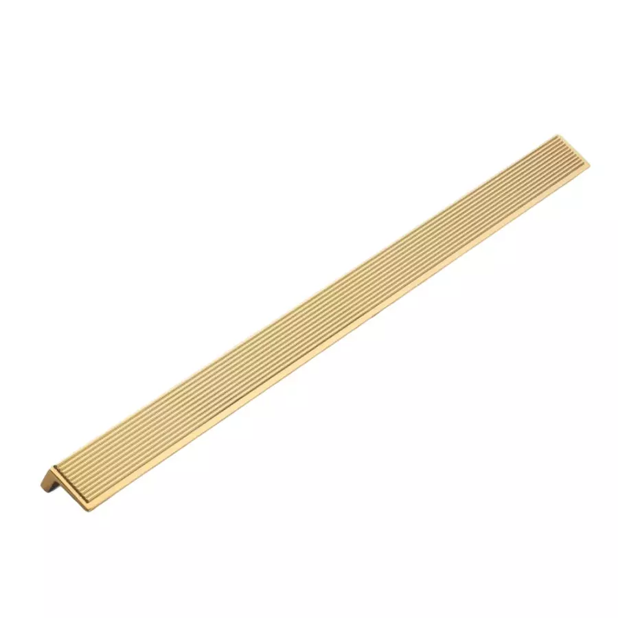 Altitude Wardrobe Handle Fusion Series Size 160 mm Metal Body PVD Gold Finish for Home & Office Furniture