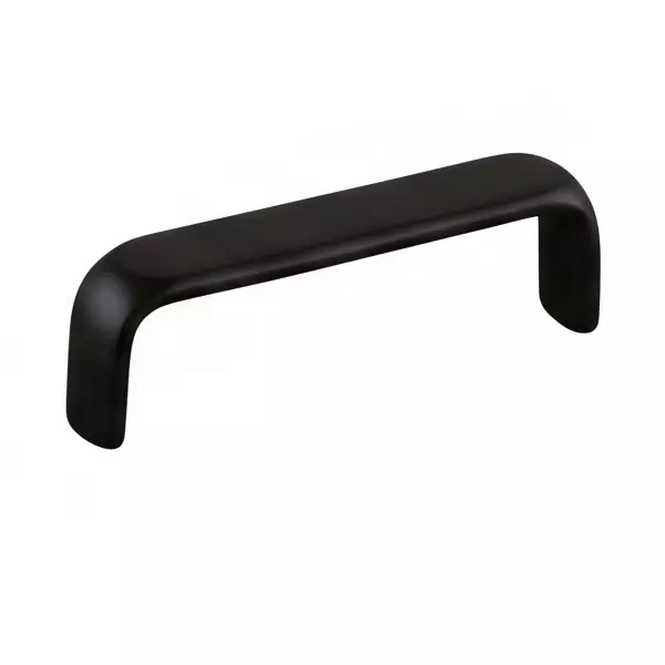 Paras ROLEX Cabinet Handle 96 mm Size Steel Material Black Matt Finish, 1547