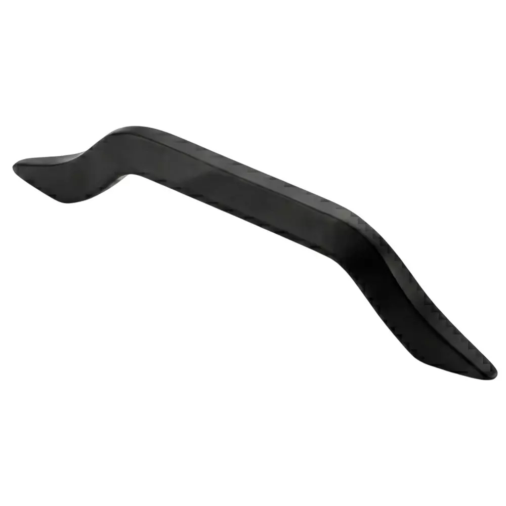 Paras WAVE Cabinet Handle 128 mm Size Steel Material Black Matt Finish, 1574