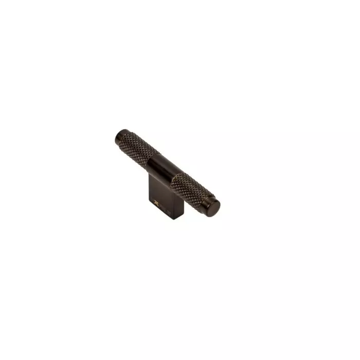 Hafele Drawer Knob Aeries Series 12 x 75 mm Size Brass Material Matt Black Finish, 100.05.150
