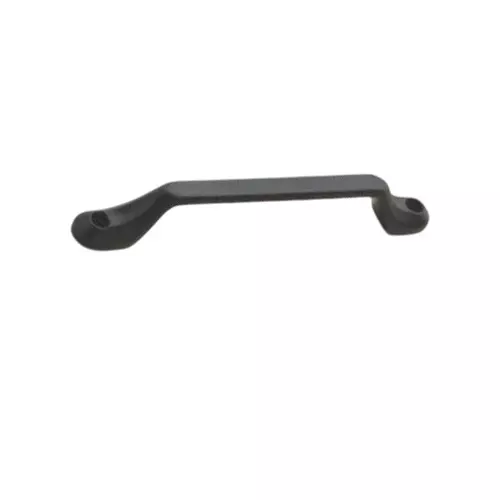 Altitude Cabinet Handle Size 160 mm Metal Body Black Finish Front Screw Type for Home & Office Furniture, 701