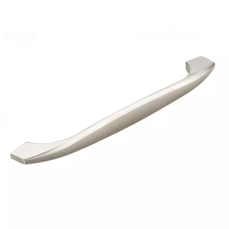 Paras VEGAS Cabinet Handle 224 mm Hole to Hole Distance Zinc Material Silver Satin (S.S) Finish, 1414