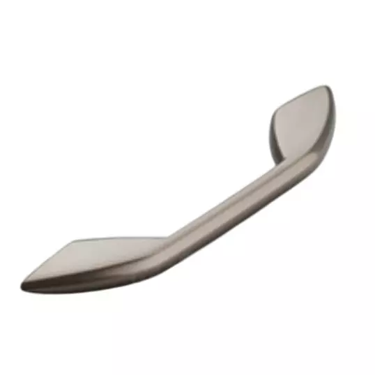 Paras CROWN Cabinet Handle 96 mm Hole to Hole Distance Zinc Material Satin Black Finish, 1417