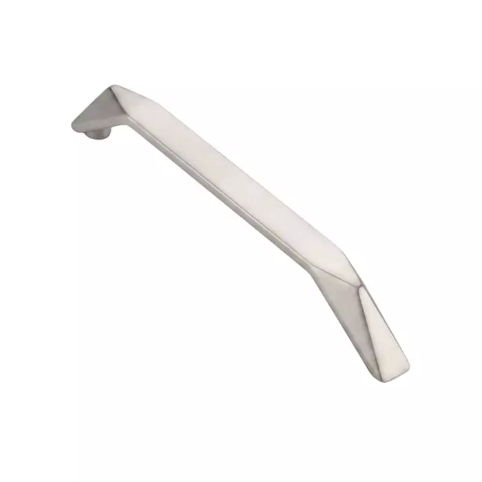 Paras DIAMOND CUT Zinc Cabinet Handle Silver Satin Finish, 1456 (Hole to Hole Distance: 96 - 224 mm)