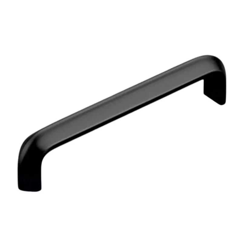 Paras TRIANGLE Cabinet Handle 128 mm Hole to Hole Distance Aluminium Material Black Blast Finish, 1468