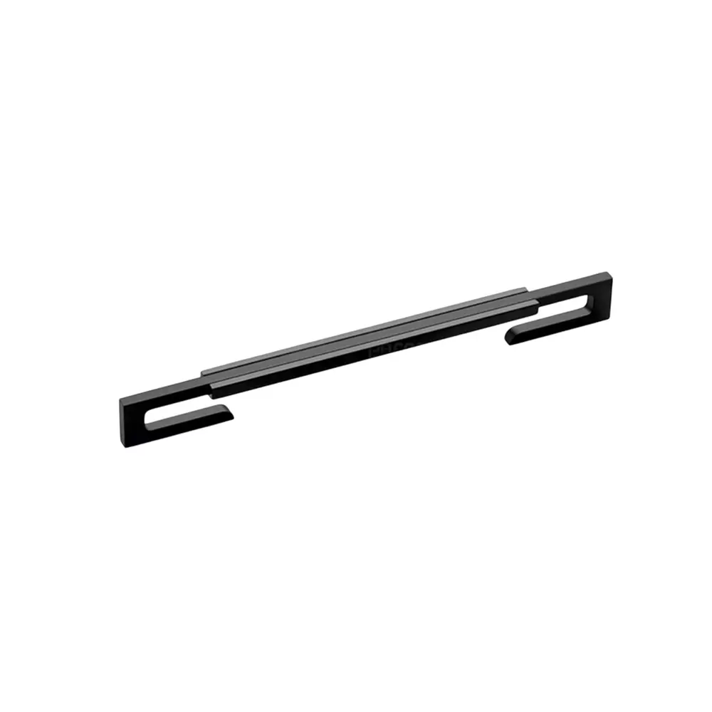 Paras SENSE Cabinet Handle 450 mm Size Aluminium Material Black Matt + Black Finish, 1568