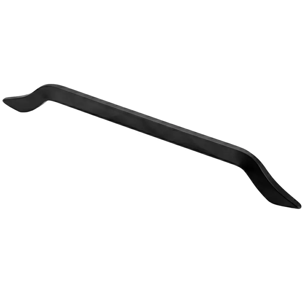 Paras WAVE Cabinet Handle 288 mm Size Steel Material Black Matt Finish, 1574
