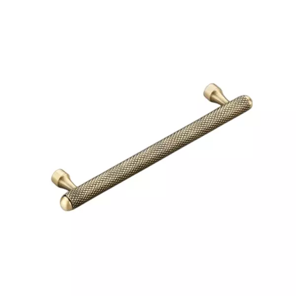Paras DESIGNER 'H' Cabinet Handle 128 mm Hole to Hole Distance Steel Material Antique Brass (A/B) Finish, 1585