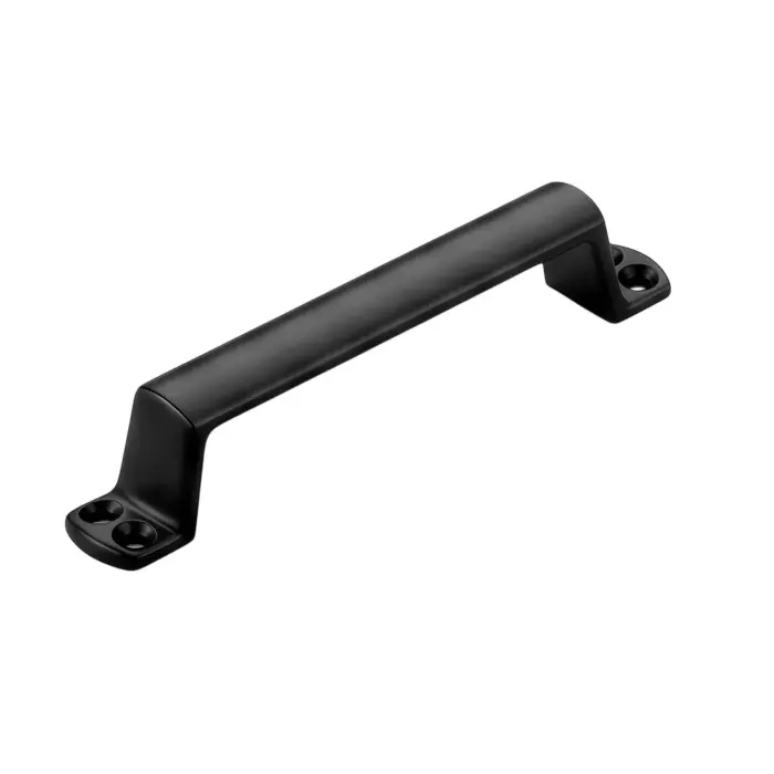 Paras S2 Cabinet Handle 128 mm Hole to Hole Distance Zinc Material Black Matt Finish, 1592