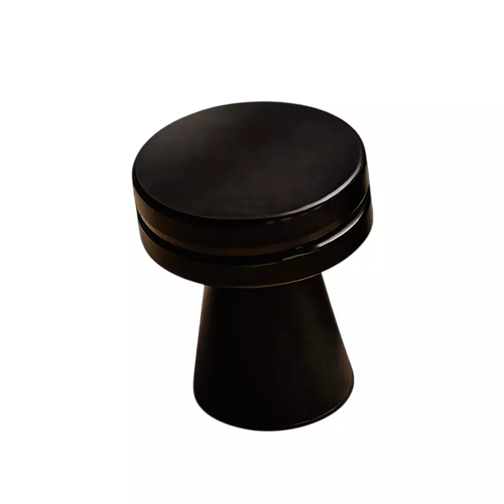 DM Locks Stainless Steel Cabinet/Drawer Knob, DK 7001 - Black