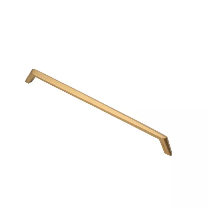 Hafele Drawer Handle Aeries Series 288 mm Hole Spacing Brass Material Matt Brass Finish, 100.05.032