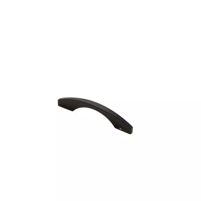 Hafele Drawer Handle Aeries Series 96 mm Hole Spacing Brass Material Matt Black Finish, 100.05.060