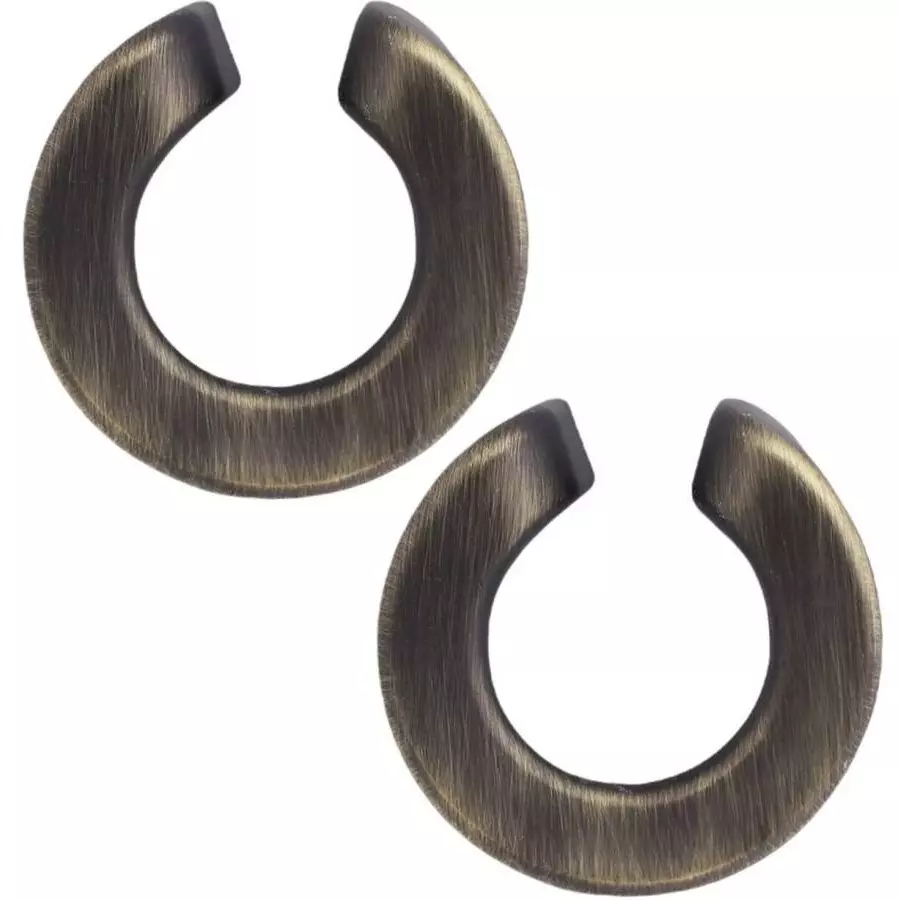 Atom Zinc Gold Glossy Finish Cabinet/Drawer Handle, ZK-629-BA-01-102 (Pack of 2)