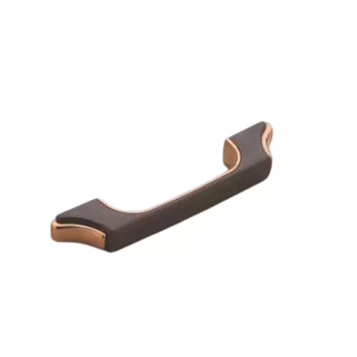 Altitude Metal Cabinet Handle in R.Gold/Wenge Finish for Home & Office Furniture, 133