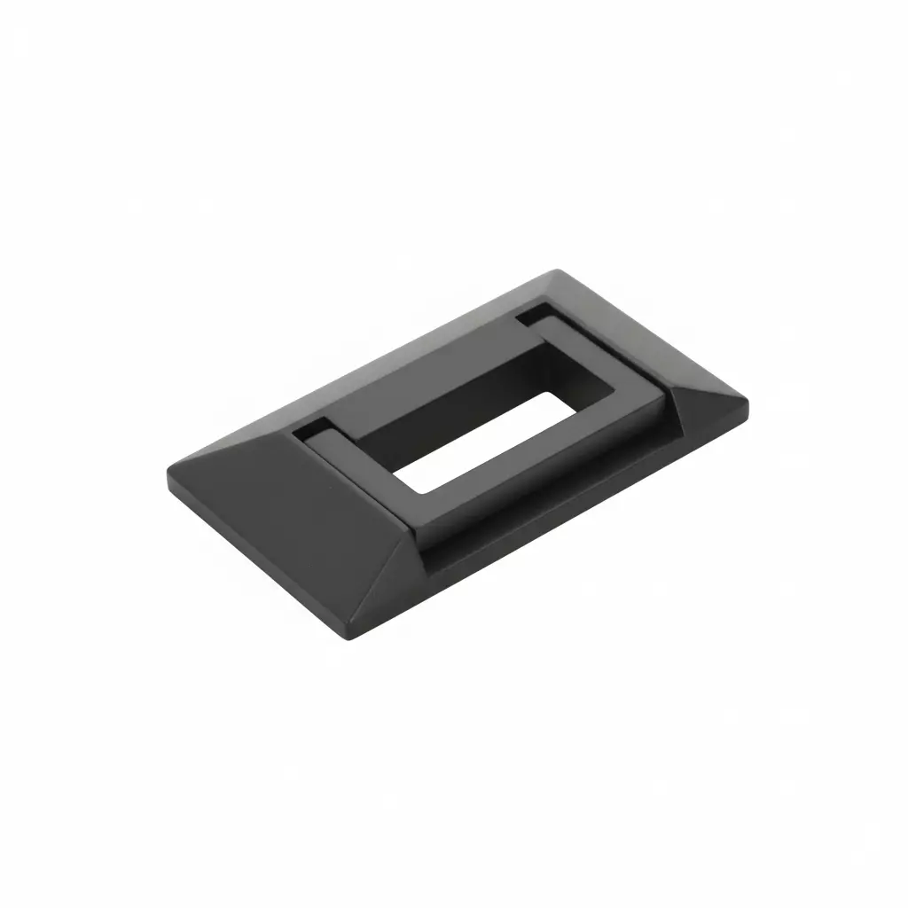 Altitude Drawer Chest Handle Standard Size Metal Body China Black Finish for Home & Office Furniture, 602