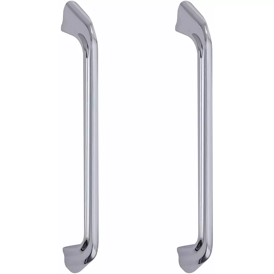 Atom Zinc Silver Glossy Finish Cabinet/Drawer Handle, CH-ZN-228-CP-08