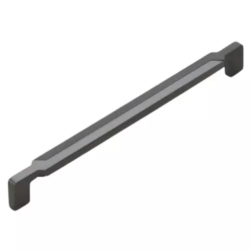 Altitude Cabinet Handle Size 288 mm Metal Body in PVD Black Finish for Home & Office Furniture, 6040