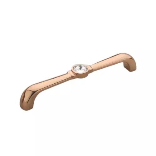 Altitude Cabinet Handle Size 160 mm Metal Body in R.Gold Finish for Home & Office Furniture, 7009