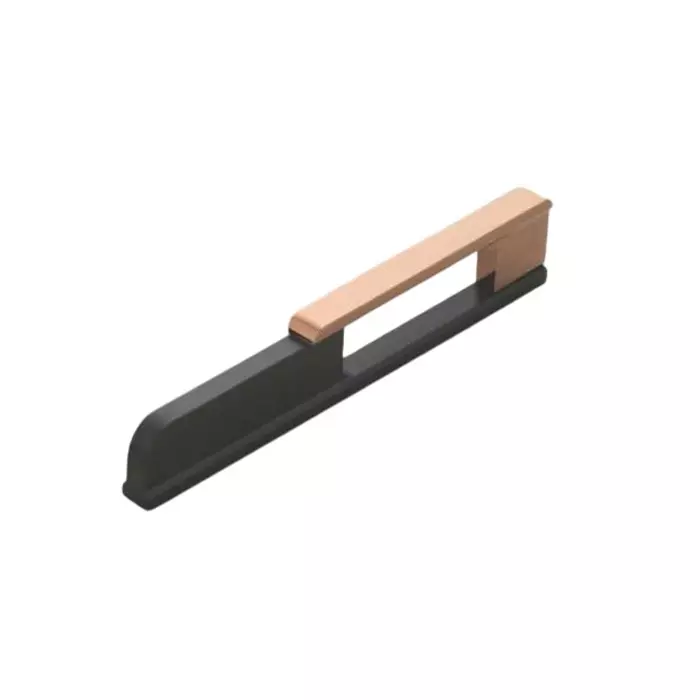 Altitude Wardrobe Handle Size 24 inch (609.6 mm) Metal Body PVD RG/Black Finish for Home & Office Furniture, P-031