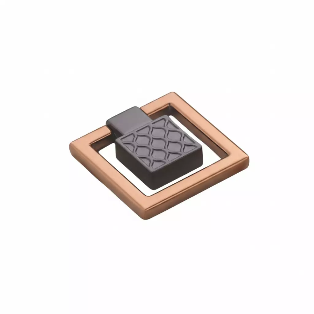 Altitude Drawer Chest Handle Standard Size Metal Body PVD RG/Gray Finish for Home & Office Furniture, 702