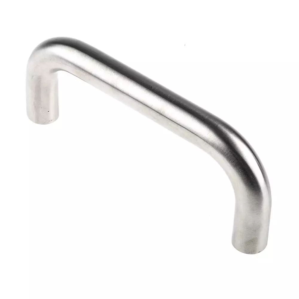 RS PRO Handle Stainless Steel Satin 169 mm 19 mm Natural Arch Shape, 8946844