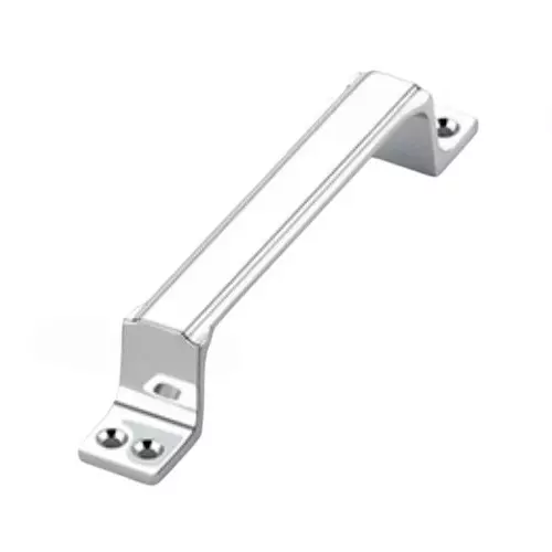 Paras DOUBLE SCREW Cabinet Handle 160 mm Hole to Hole Distance Zinc Material Chrome Plated (C.P) Finish, 1333
